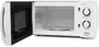 Orbegozo MI 2115 Microondas de Sobremesa, 20L, 700W, 6 Niveles de Potencia, Programa Descongelación, Blanco